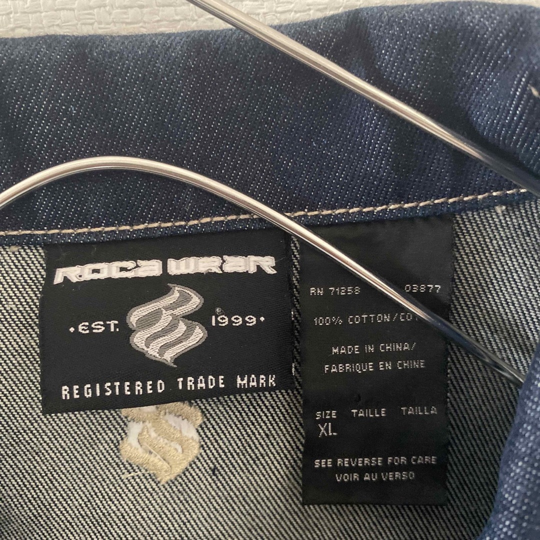 Rocawear - 【レア】RocaWearロカウェアデニムジャケットGジャン Rocawear - 【レア】RocaWearロカウェアデニムジャケットGジャン