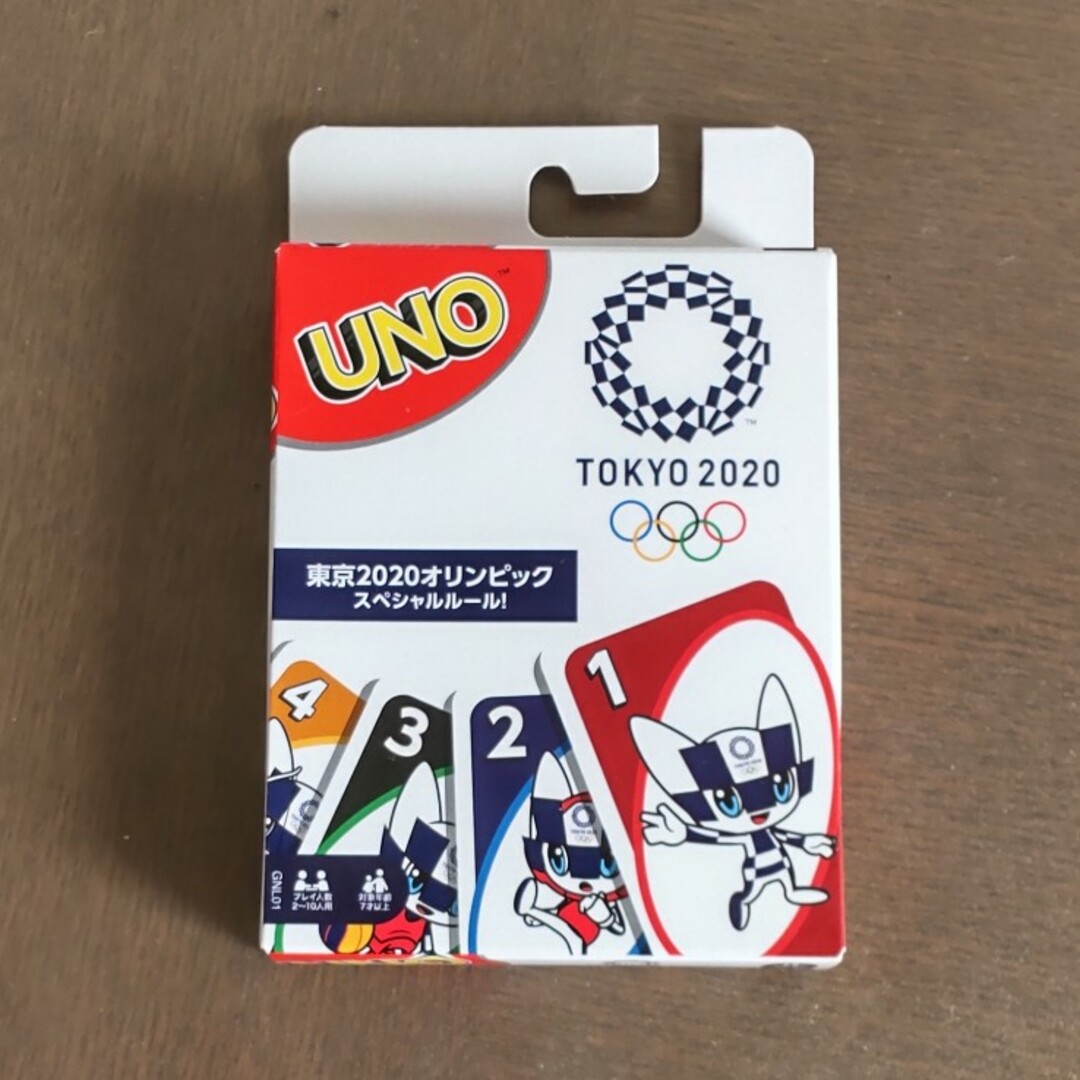 UNO　/TOKYO2020/東京2020オリンピックスペシャルルール！ エンタメ/ホビーのテーブルゲーム/ホビー(トランプ/UNO)の商品写真
