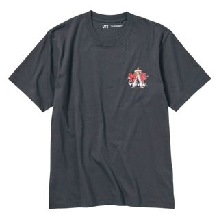 ユニクロ(UNIQLO)の新品未使用　ユニクロ　UT 鉄拳　Ｔシャツ　３ＸLサイズ　ダークグレー(Tシャツ/カットソー(半袖/袖なし))