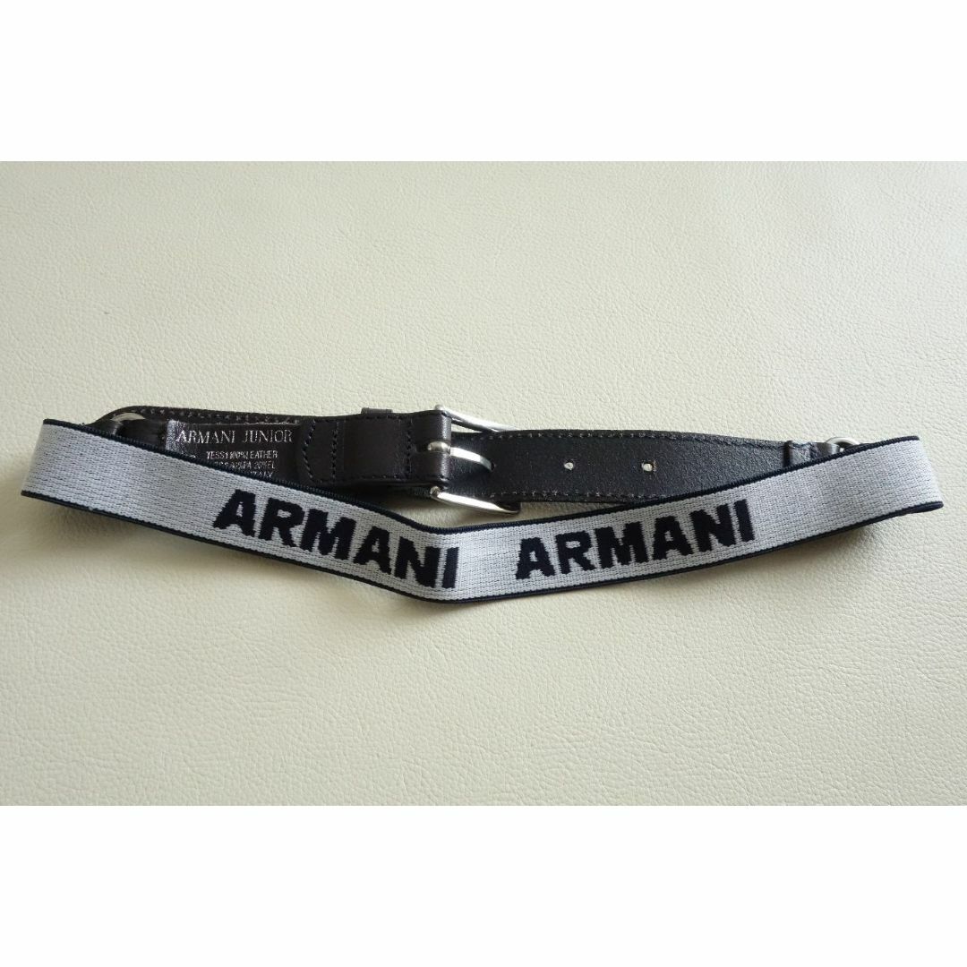 ARMANI JUNIOR(アルマーニ ジュニア)の美品 ARMANI JUNIOR アルマーニ ジュニア キッズ ベルト キッズ/ベビー/マタニティのこども用ファッション小物(ベルト)の商品写真