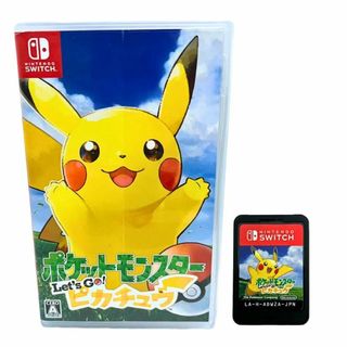 ニンテンドースイッチ(Nintendo Switch)のNintendo Switch スイッチ ソフト ポケットモンスター Let's Go ピカチュー Pokemon ポケモン ケース付属 【良品】 22404K147(家庭用ゲームソフト)