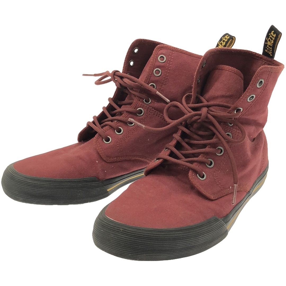 Dr.Martens(ドクターマーチン)のDr.Martens ドクターマーチン WINSTED キャンバススニーカー バーガンディ UK8 メンズの靴/シューズ(スニーカー)の商品写真