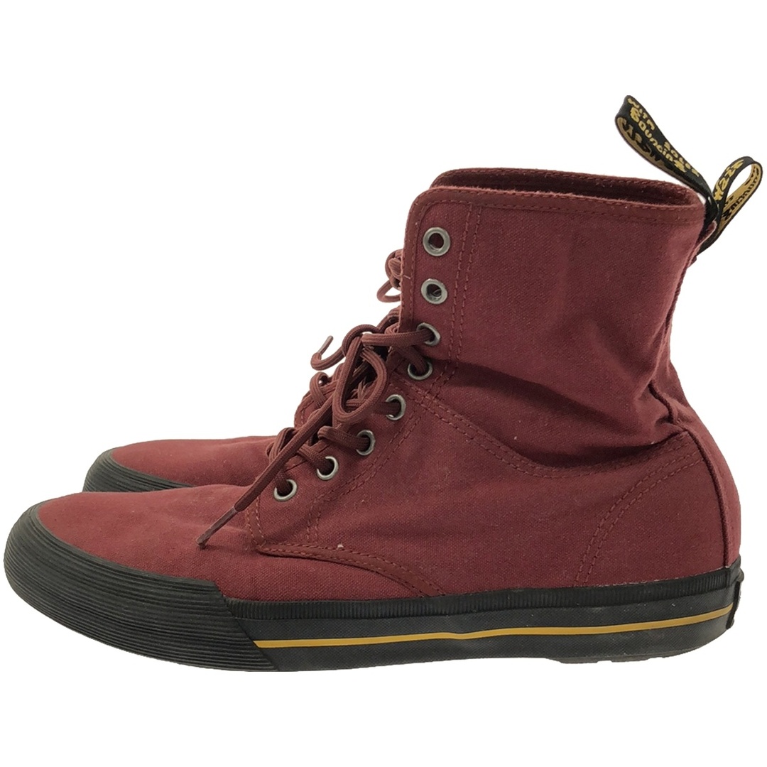 Dr.Martens(ドクターマーチン)のDr.Martens ドクターマーチン WINSTED キャンバススニーカー バーガンディ UK8 メンズの靴/シューズ(スニーカー)の商品写真