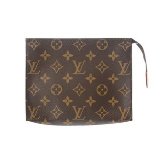 ルイヴィトン(LOUIS VUITTON)のルイヴィトン モノグラム ポッシュトワレ 19 ポーチ ブラウン(ポーチ)