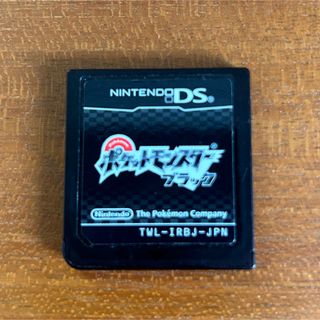 ニンテンドーDS(ニンテンドーDS)のポケットモンスター　ブラック　DS(携帯用ゲームソフト)