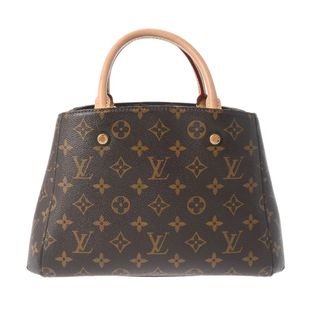 ルイヴィトン(LOUIS VUITTON)のルイヴィトン モノグラム モンテーニュ BB 2WAYバッグ ブラウン(その他)