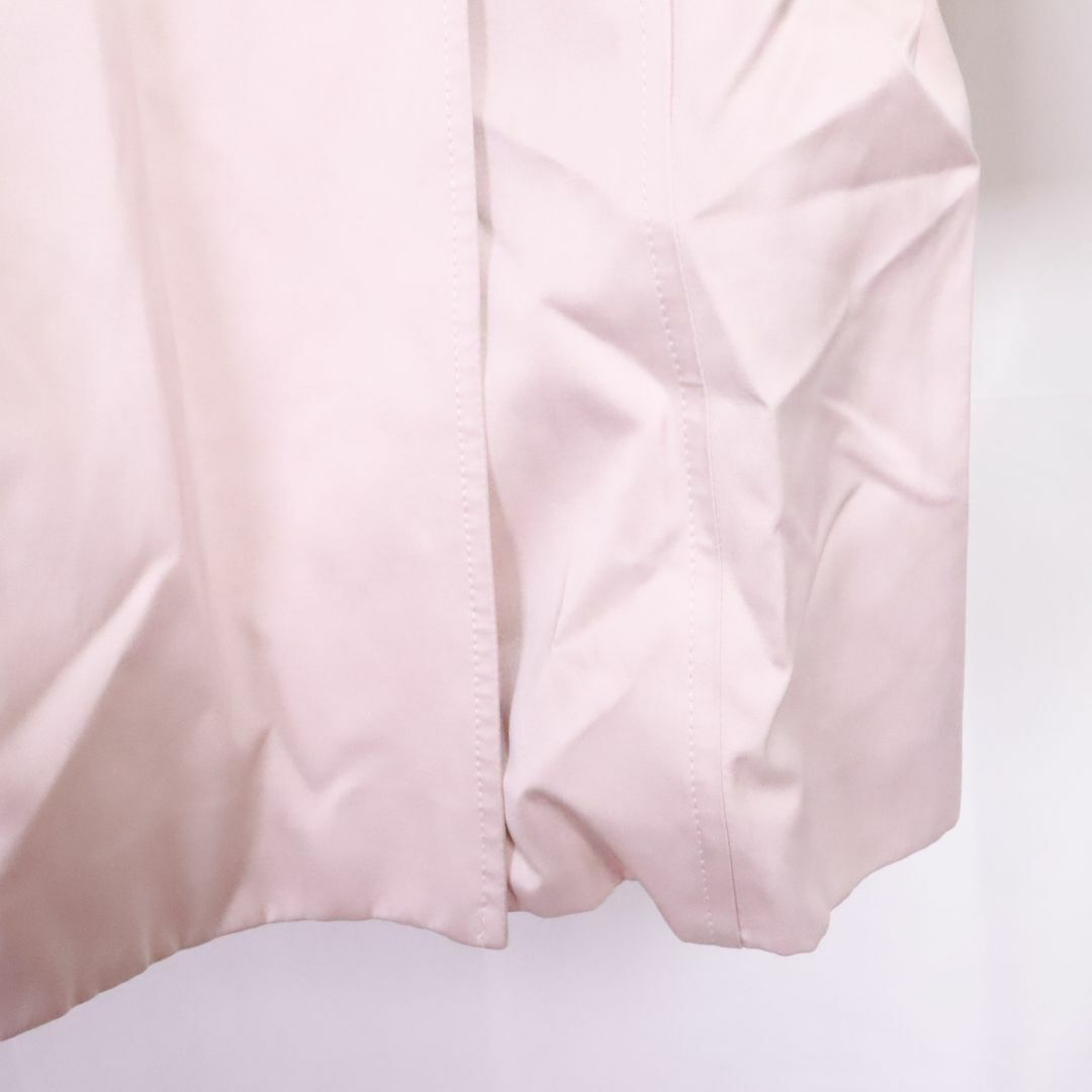 Harrods(ハロッズ)のHarrods　ハロッズ　スプリングコート　ベルト付き　ピンク　Ｓ レディースのジャケット/アウター(トレンチコート)の商品写真