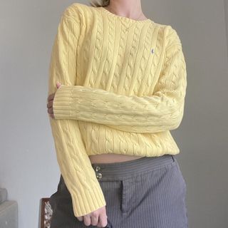 BEAUTY&YOUTH UNITED ARROWS - yellow Knit