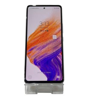 サムスン(SAMSUNG)のSIMフリー Samsung Galaxy A53 5G SC-53C docomo 〇判定 オーサムホワイト 画面擦れキズ有 【中古品】 22404K189(スマートフォン本体)