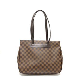 ルイヴィトン(LOUIS VUITTON)のルイヴィトン LOUIS VUITTON パリオリ N51123 肩掛けバッグ トートバッグ ダミエキャンバス エベヌ ブラウン(トートバッグ)