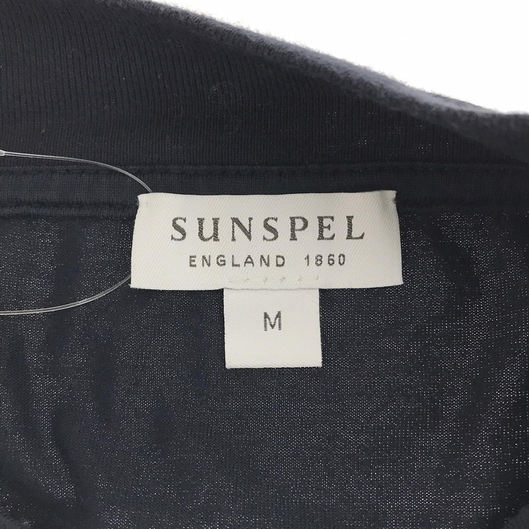 SUNSPEL(サンスペル)のSUNSPEL サンスペル スタイリスト私物 HEM T-SHIRT ロングスリーブカットソー ネイビー M 572-2269555 メンズのトップス(Tシャツ/カットソー(七分/長袖))の商品写真