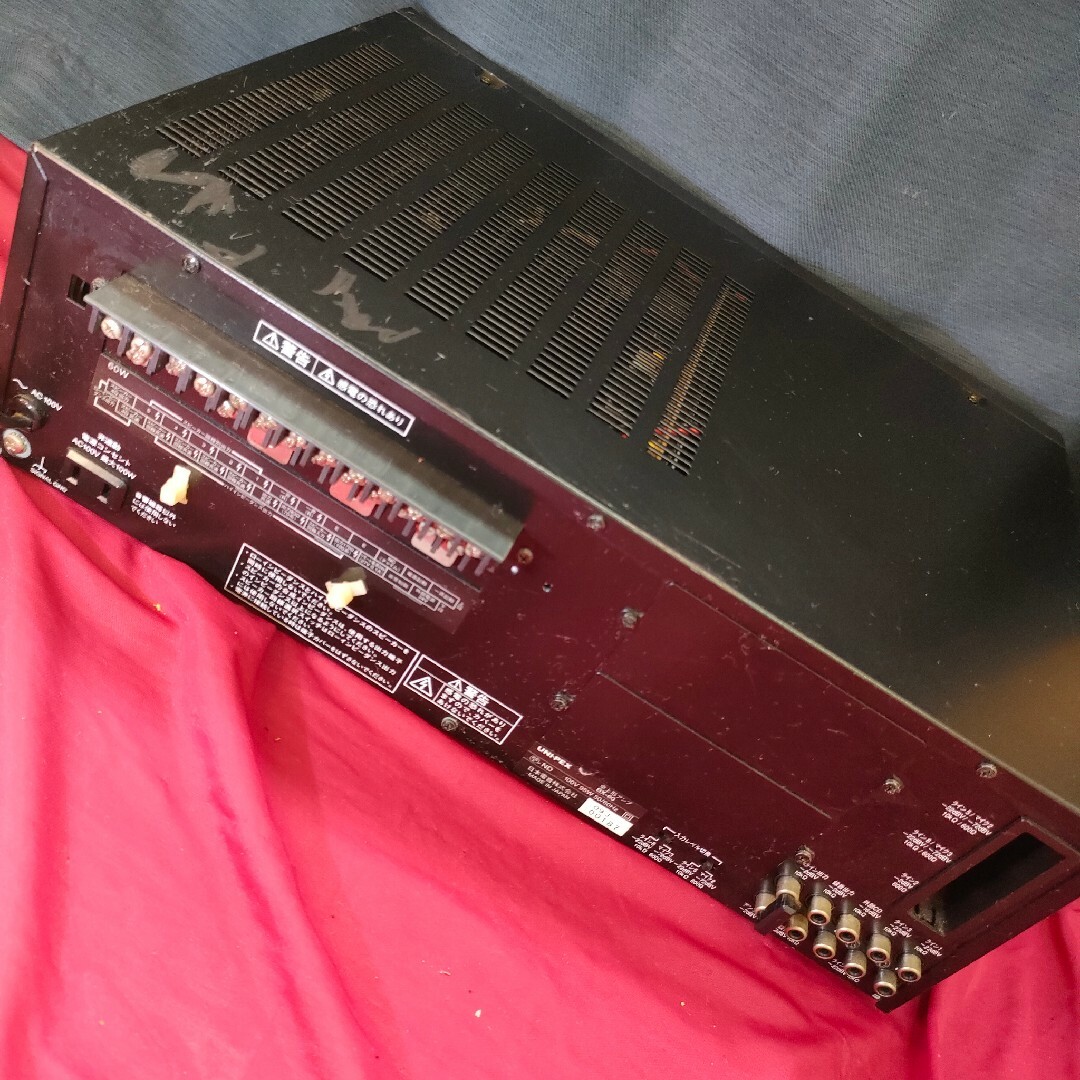 ユニぺックス UNI-PEX BX-60 卓上形アンプ ユニぺックス UNI-PEX BX-60 卓上形アンプ