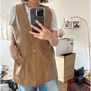 TODAYFUL - leather vest