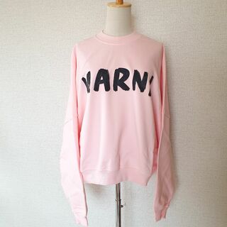 マルニ(Marni)の【新品・未使用】MARNI ロゴ スウェットシャツ　42サイズ(トレーナー/スウェット)