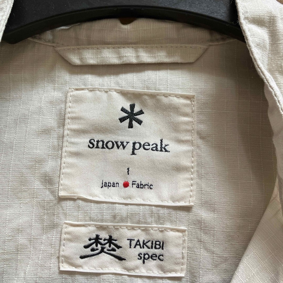 Snow Peak(スノーピーク)のsnow peak スノーピーク タキビライトリップストッププルオーバー メンズのトップス(Tシャツ/カットソー(半袖/袖なし))の商品写真