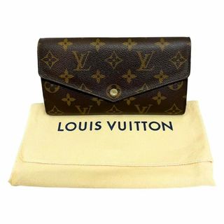 ルイヴィトン(LOUIS VUITTON)のLOUIS VUITTON ルイヴィトン 二つ折り 長財布 ポルトフォイユ・サラ M60531 ICチップ モノグラム レディース 保存袋付属 【良品】 22404K99(財布)