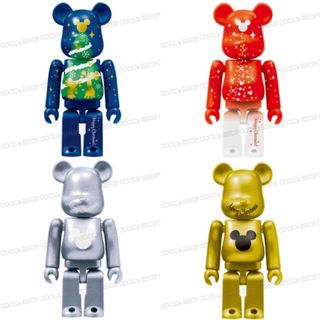 ベアブリック(BE@RBRICK)のC 4個 Disney Happyくじ ベアブリック ディズニー ハッピーくじ(キャラクターグッズ)