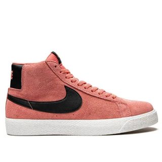 ナイキ(NIKE)の新品未使用 NIKE SB ZOOM BLAZER MID ピンク スエード(スニーカー)