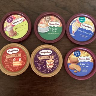 ハーゲンダッツ(Haagen-Dazs)の期間限定ハーゲンダッツのフタ　6種(その他)