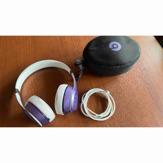 ビーツバイドクタードレ(Beats by Dr Dre)のbeats solo 3 パープル 激レア色(ヘッドフォン/イヤフォン)