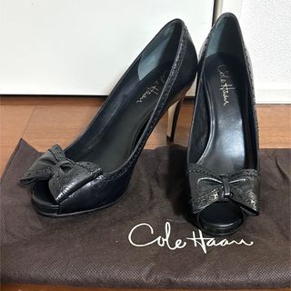 コールハーン(Cole Haan)のコールハーン　オープントゥ　パンプス　ハイヒール(ハイヒール/パンプス)