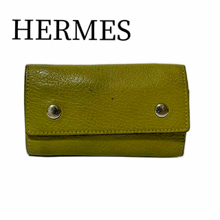 エルメス(Hermes)の【匿名配送】HERMES　エチュイクレ　6連キーケース　レザー【即日発送】(キーケース)