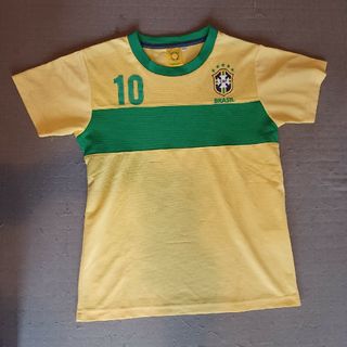 BRASIL  サッカーTシャツ150(ウェア)