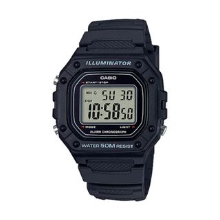 カシオ(CASIO)のCASIO W-218H-1AV ブラック(腕時計(デジタル))