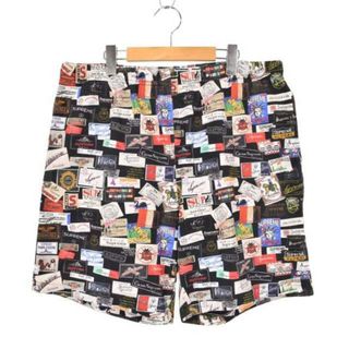 シュプリーム(Supreme)のSUPREME 21SS Labels Pique Short ショーツ 総柄(ショートパンツ)