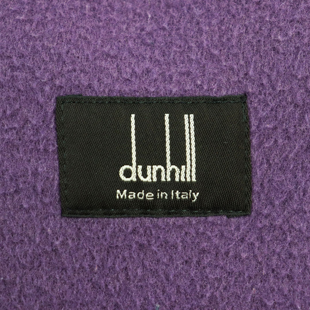 Dunhill(ダンヒル)の良品○Dunhill ダンヒル メルトン生地 ポケットデザイン ハーフコート/ウールジャケット/カバーオール ネイビー M イタリア製 正規品 メンズ メンズのジャケット/アウター(その他)の商品写真
