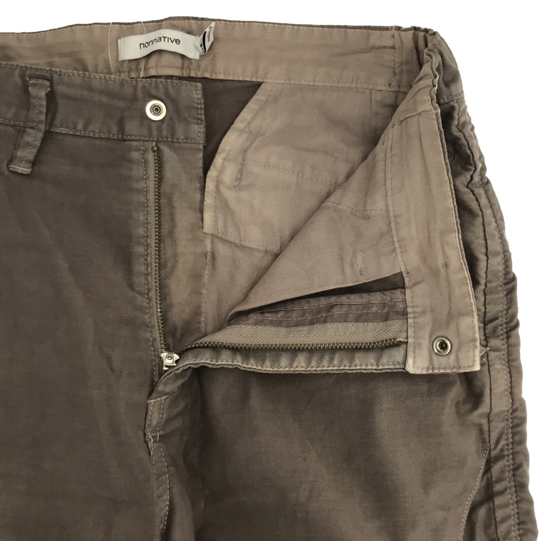 nonnative(ノンネイティブ)のnonnative ノンネイティブ 17SS ADVENTURER EASY RIB PANTS TAPERED FIT W/P リブパンツ ブラウン 0 NN-P3130 メンズのパンツ(その他)の商品写真