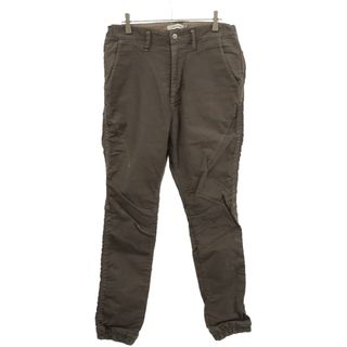 nonnative ノンネイティブ 17SS ADVENTURER EASY RIB PANTS TAPERED FIT W/P リブパンツ ブラウン 0 NN-P3130