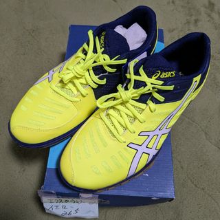 アシックス(asics)の【asics】アタックエクスカウンター2 フラッシュイエロー(卓球)