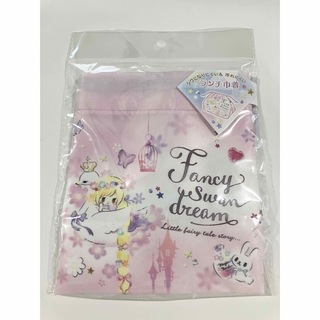 【新品】 リトルフェアリーテイル　ランチ巾着　ピンク　4-362534(ランチボックス巾着)