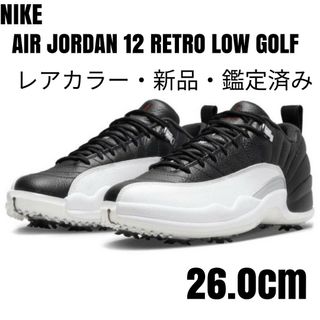 ジョーダン(Jordan Brand（NIKE）)のNIKEナイキAIR JORDAN12 RETRO LOW GOLF  26.0(シューズ)