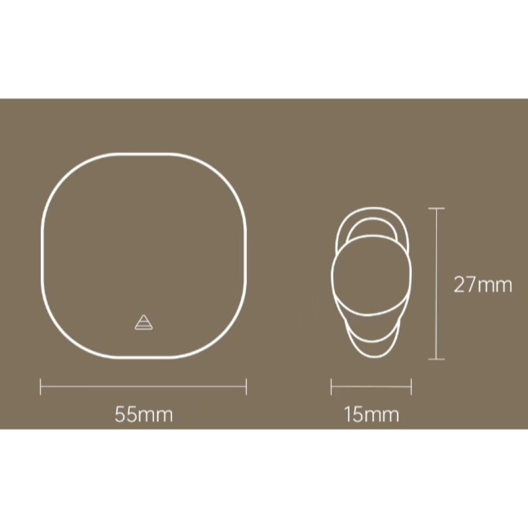 ワイヤレスイヤホン ノイズキャンセリング 睡眠 痛くない  Bluetooth スマホ/家電/カメラのオーディオ機器(ヘッドフォン/イヤフォン)の商品写真