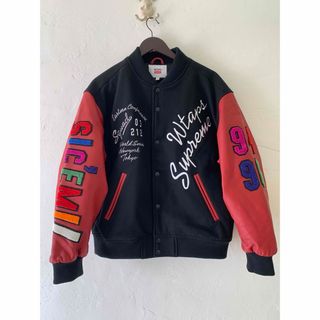 シュプリーム(Supreme)のSupreme / WTAPS Varsity Jacket "Black" L(スタジャン)