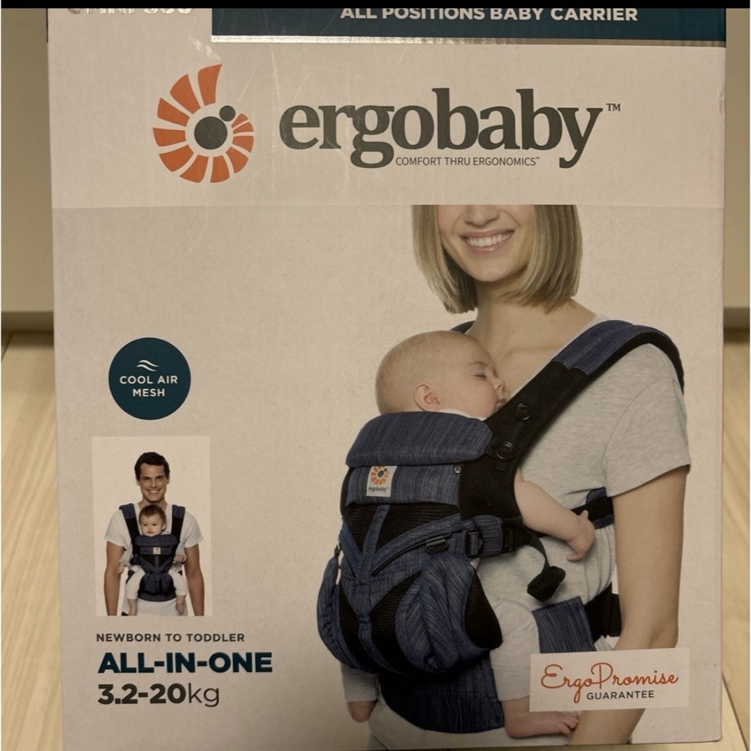 Ergobaby(エルゴベビー)の⭐︎新品・未開封⭐︎エルゴベビー OMNI360 クールエア キッズ/ベビー/マタニティの外出/移動用品(抱っこひも/おんぶひも)の商品写真