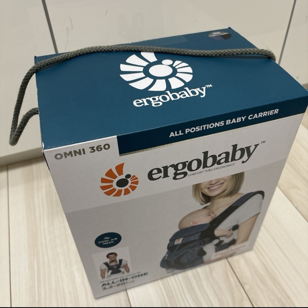 Ergobaby(エルゴベビー)の⭐︎新品・未開封⭐︎エルゴベビー OMNI360 クールエア キッズ/ベビー/マタニティの外出/移動用品(抱っこひも/おんぶひも)の商品写真