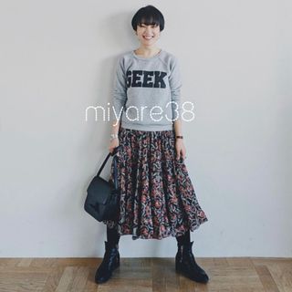 Isabel Marant - イザベルマランエトワール インド綿総柄スカート 34 高山 都さん着用