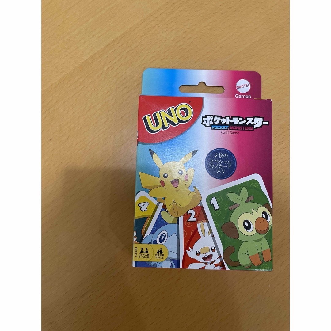 【新品未開封】ポケモン　ウノ　UNO カードゲーム　匿名配送 エンタメ/ホビーのテーブルゲーム/ホビー(トランプ/UNO)の商品写真