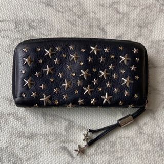 ジミーチュウ(JIMMY CHOO)の☆JIMMY CHOO☆ 財布 フィリパ スタースタッズ ラウンド ファスナー(財布)