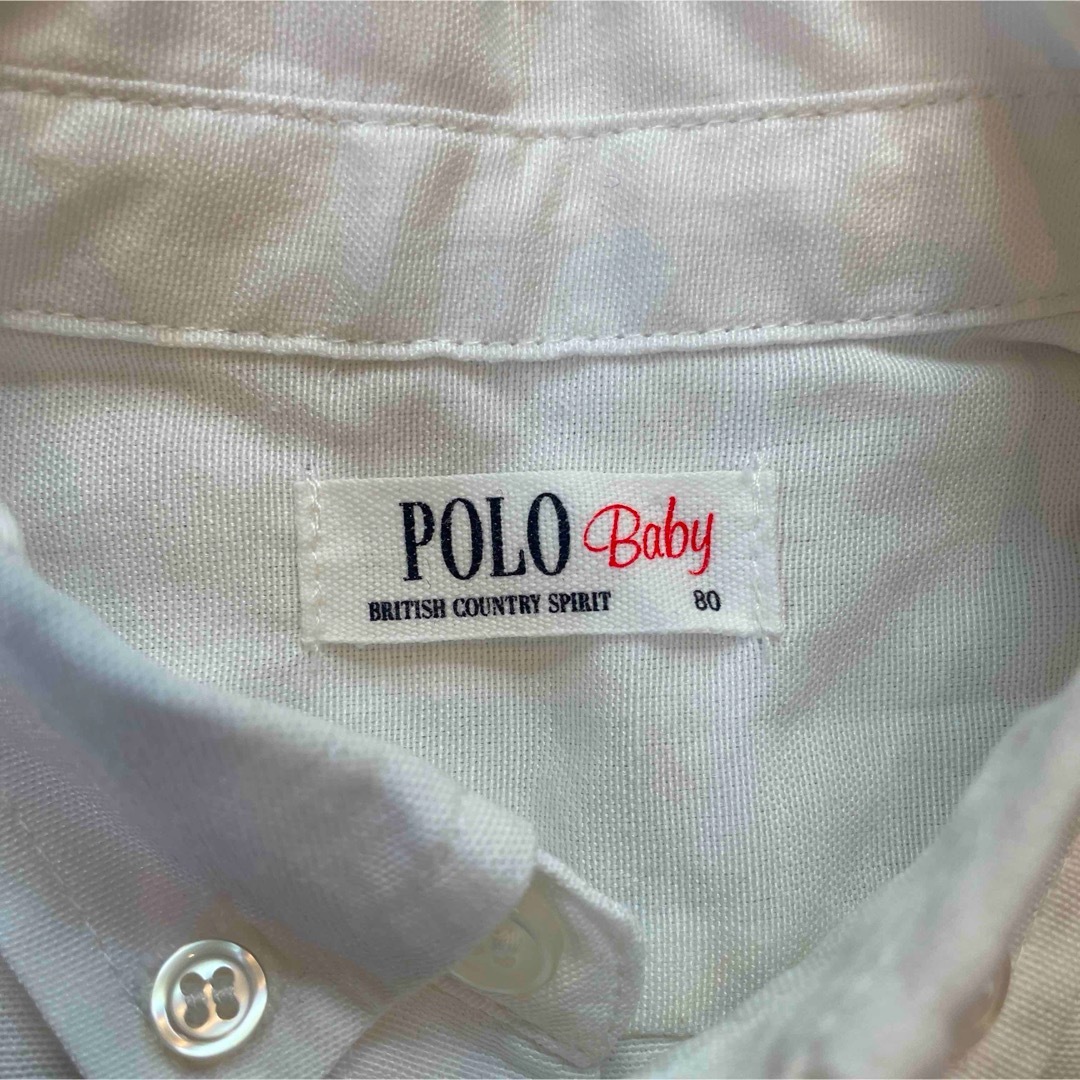 POLO Baby シャツ キッズ/ベビー/マタニティのベビー服(~85cm)(シャツ/カットソー)の商品写真