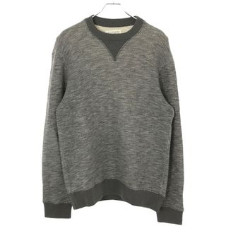 Maison Margiela14 メゾン マルジェラ 15AW エルボーパッチクルーネックスウェットトレーナー グレー系 44 S30GU0024