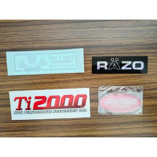 SHOWA RAZO Ti2000 ステッカー(その他)