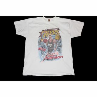 76ERS ALLEN IVERSON TEE アイバーソン Tシャツ(Tシャツ/カットソー(半袖/袖なし))