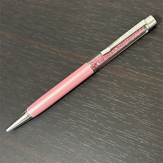 スワロフスキー(SWAROVSKI)のスワロフスキー　ボールペン　繰出　ピンク(ペン/マーカー)