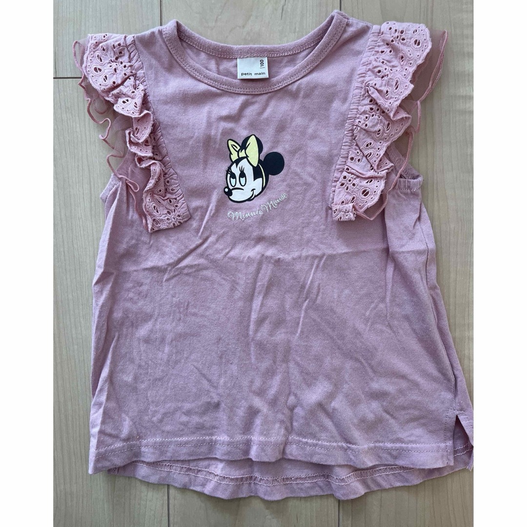 petit main(プティマイン)の【プティマイン】ノースリーブ キッズ/ベビー/マタニティのキッズ服女の子用(90cm~)(Tシャツ/カットソー)の商品写真