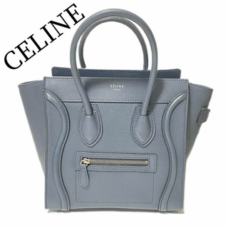 セリーヌ(celine)の【即日匿名配送】CELINE　ラゲージ　マイクロショッパー　ハンドバッグ　美品(ハンドバッグ)