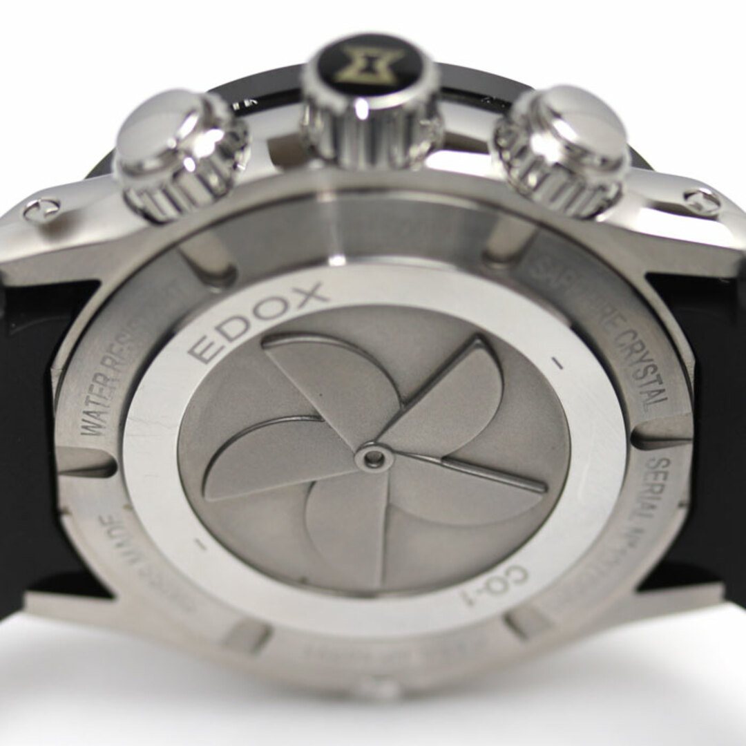 EDOX(エドックス)のEDOX エドックス クロノオフショア1 腕時計 電池式 10221-3-NIR02 メンズ【中古】 メンズの時計(腕時計(デジタル))の商品写真